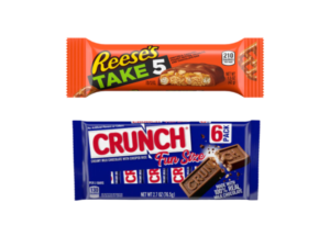 Reese's Take 5 Chocolate Peanut Butter Candy Bar 1.5 oz or Crunch Fun Size Candy Bars 6 pk 2.7 oz