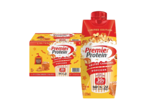 Premier Protein Salted Caramel Popcorn Shake 11 oz - Singles or 15 ct